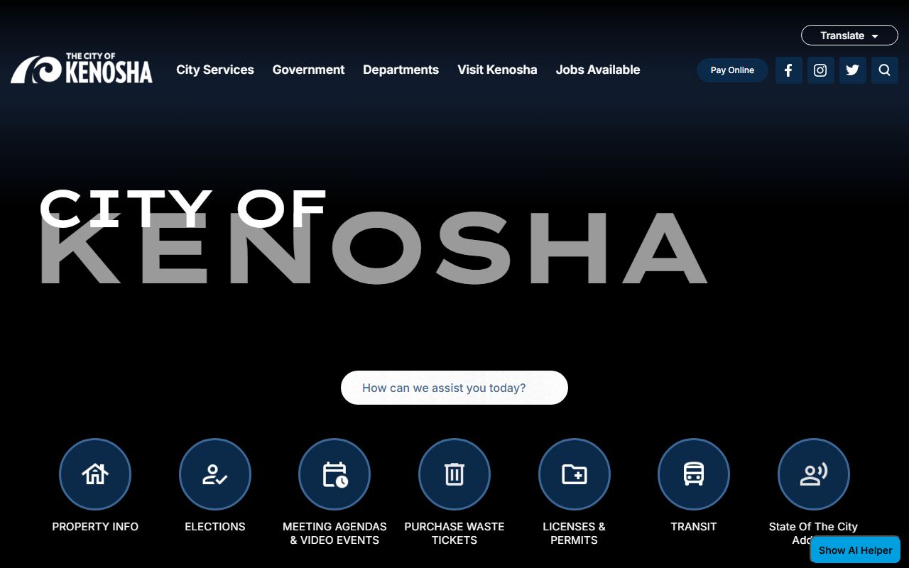 Kenosha Jail Roster city image