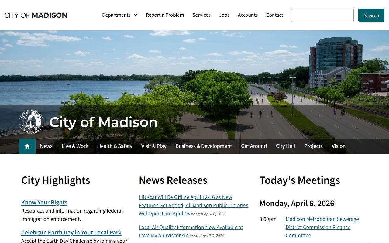 Madison Jail Roster city image