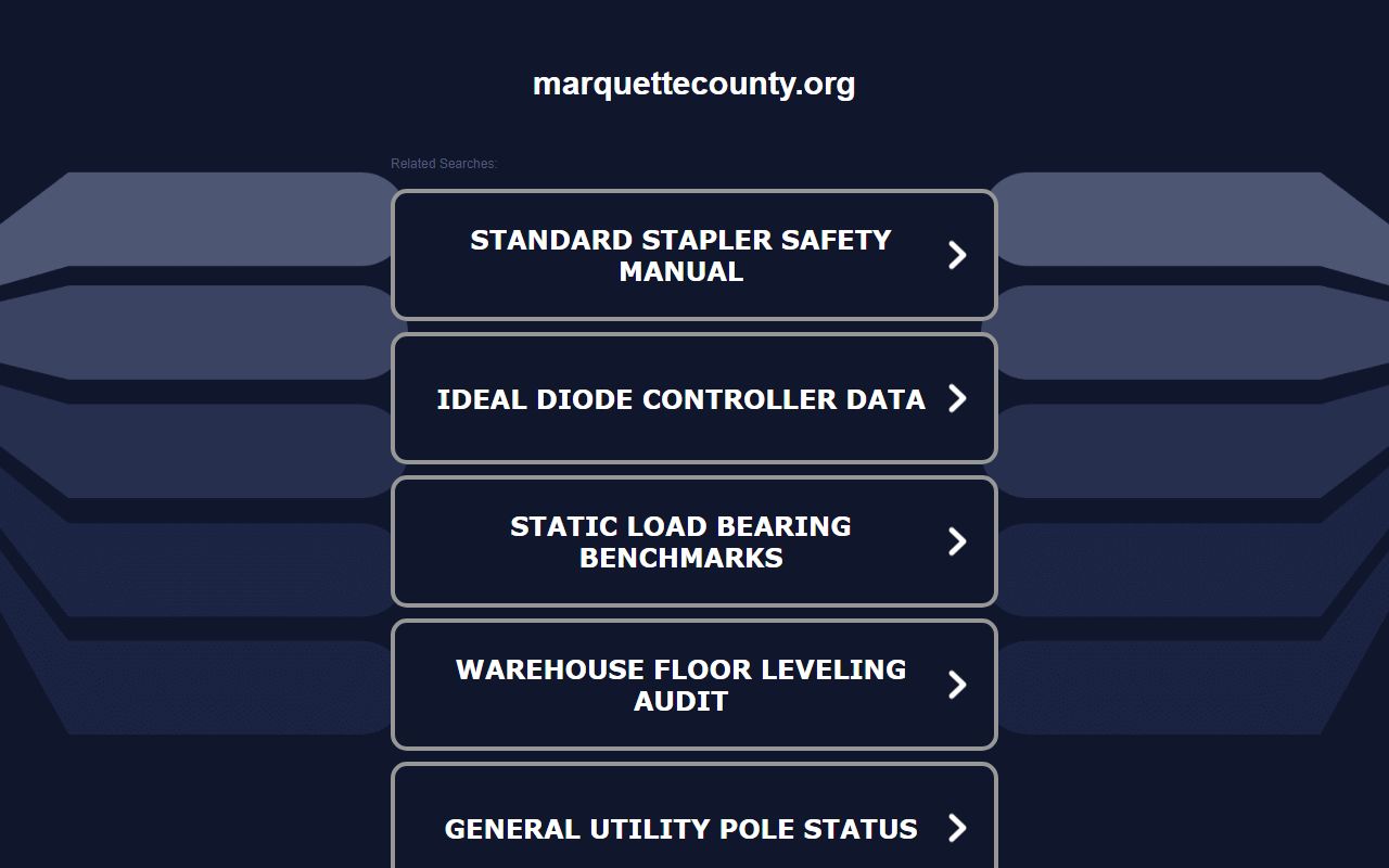 Marquette County Jail Roster source image from Marquette County Government