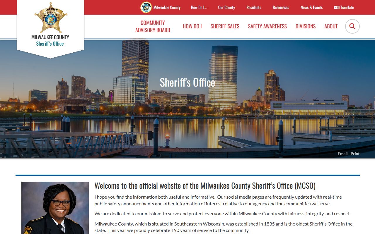 Milwaukee County Jail Roster source image from Milwaukee County Sheriff
