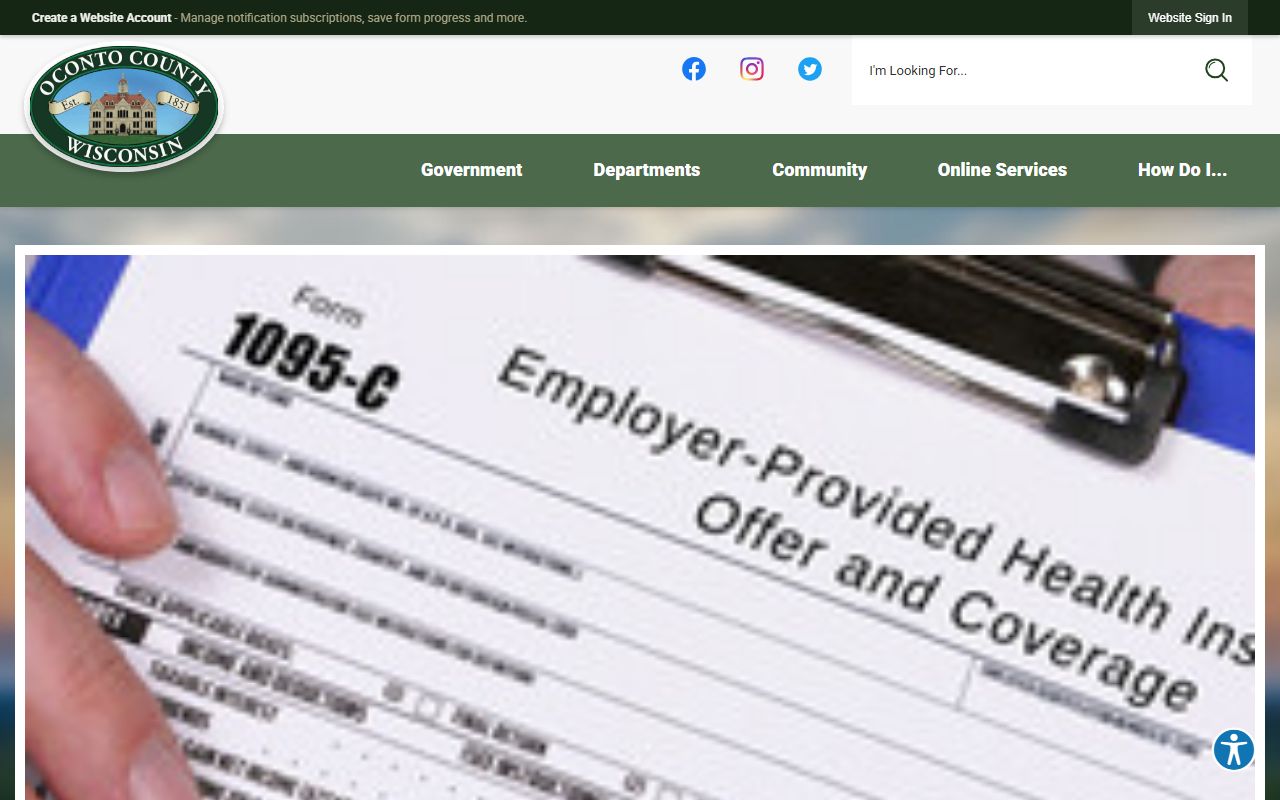 Oconto County Jail Roster source image from Oconto County Government