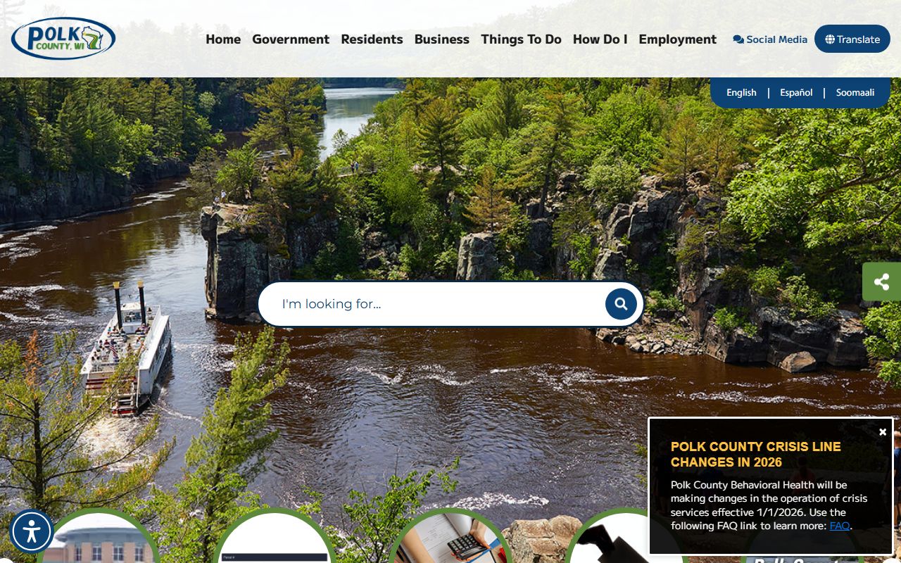 Polk County Jail Roster image from Polk County Government