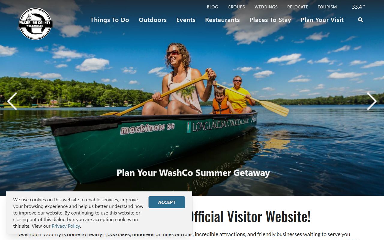 Washburn County Jail Roster image from Washburn County Government